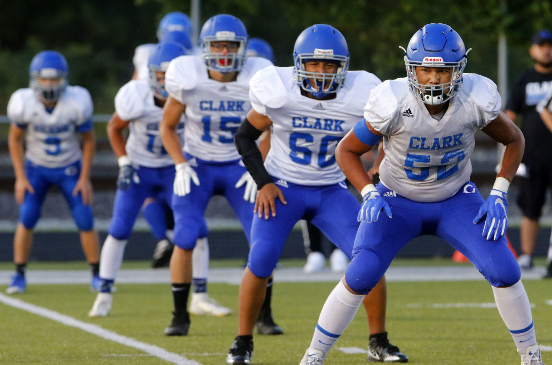 Clark at Whiting football